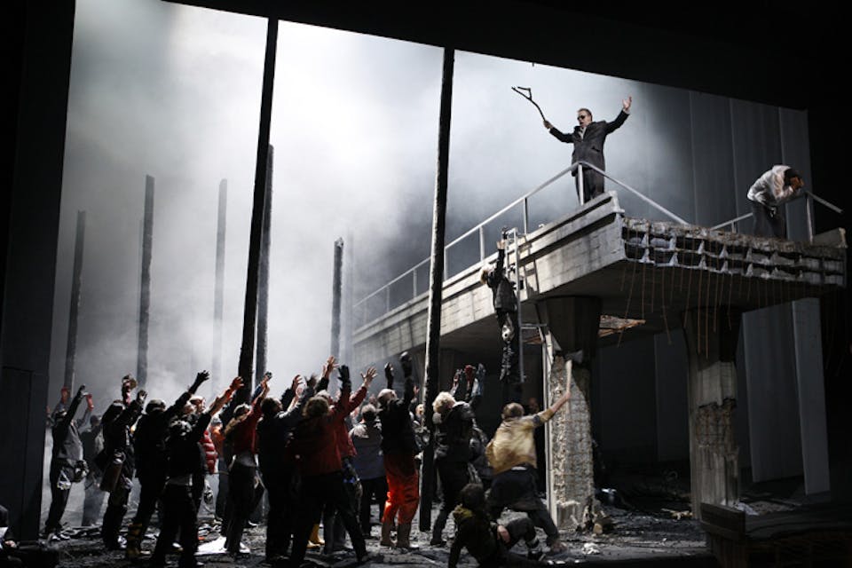 *A 2010 production of Richard Wagner’s *Parsifal* in Stuttgart, Germany.* MICHAEL LATZ/AFP/Getty Images. Parsial-Main-Home