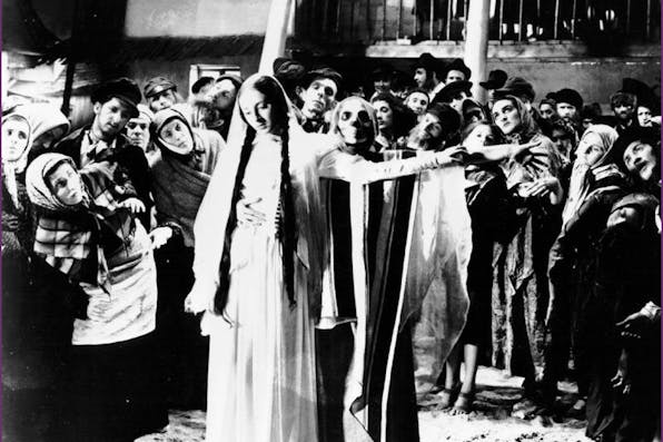 *Lili Liana as Lea in the 1937 film version of S. An-sky's Yiddish play* The Dybbuk. dybbuk61