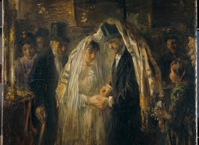 *A Jewish Wedding*. Jozef Israëls, 1903. Rijksmuseum, Amsterdam. 4223537935_8058e5b4cf