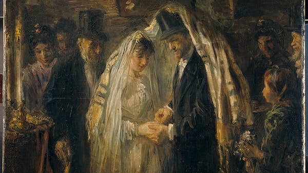 *A Jewish Wedding*. Jozef Israëls, 1903. Rijksmuseum, Amsterdam. 4223537935_8058e5b4cf