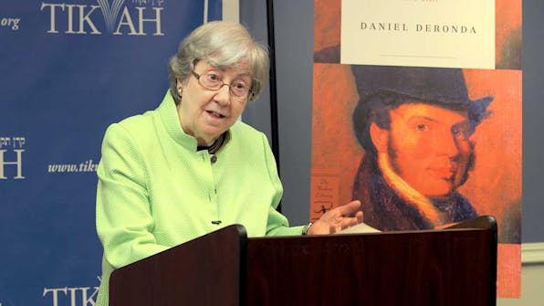 Dr. Ruth Wisse speaking on her course