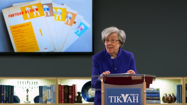 Dr. Ruth Wisse course lesson speaking