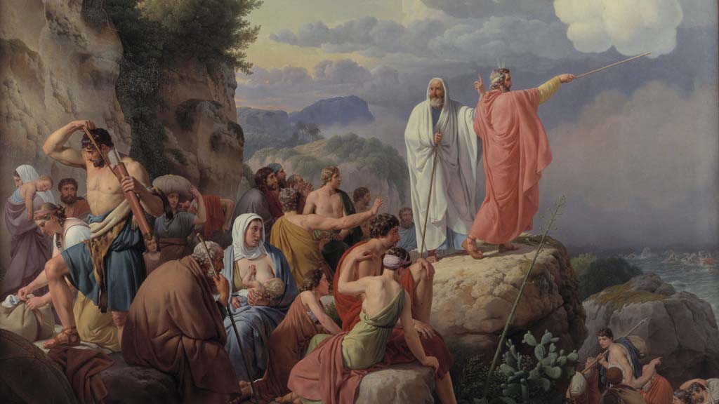 The Israelites Resting After The Crossing Of The Red Sea