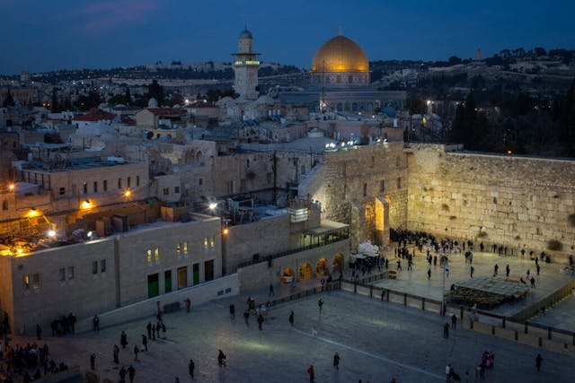 The Temple Mount and the Dome of the Rock *. Chris McGrath/Getty Images.* The Temple Mount and the Dome of the Rock . Chris McGrath/Getty Images.