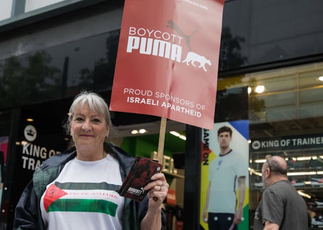 Boycott Puma Day Of Action Slough