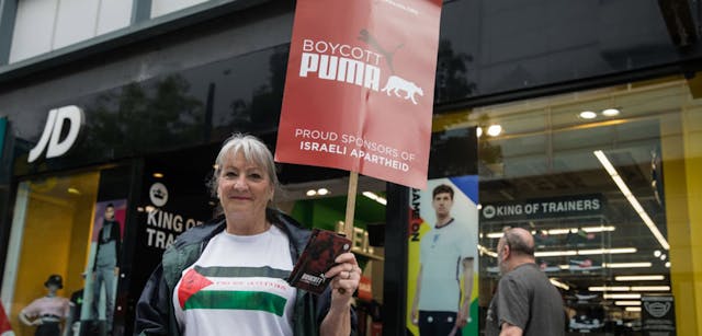 Boycott Puma Day Of Action Slough