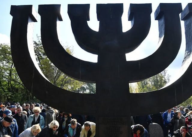 UKRAINE-HOLOCAUST-MEMORIAL