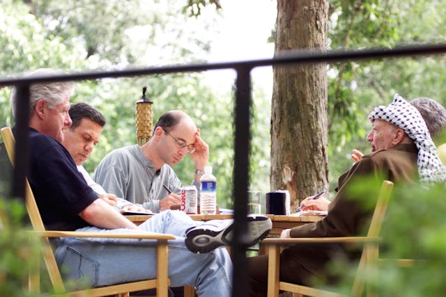 Peace Negotiations Continue At Camp David