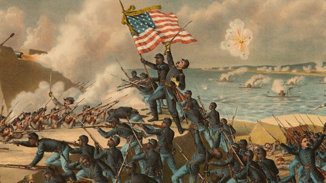 Civil-War-Storming-Fort-Wagner