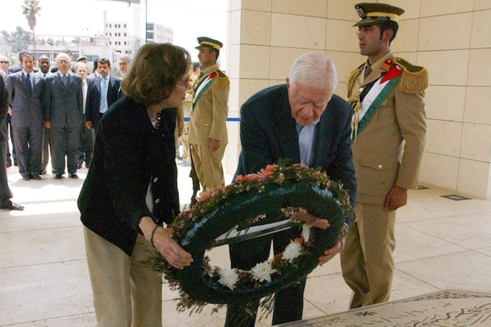 Carter-Visits-Arafat-Tomb