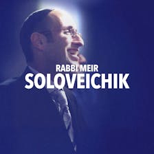 Rabbi Meir Soloveichik cover artwork