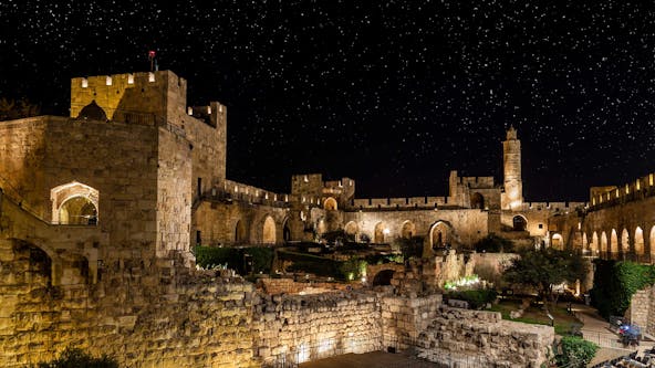 Jerusalem,At,Night