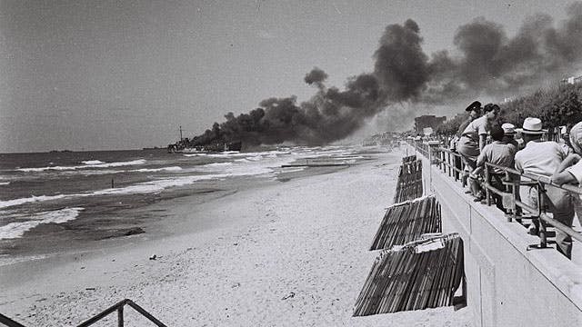Altalena_Burning