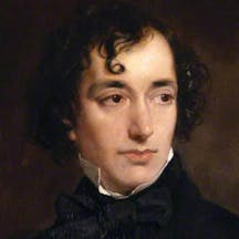Painting of a Young Benjamin Disraeli Grant, Francis, 1803-1878; Benjamin Disraeli (1804-1881), Earl of Beaconsfield, PC, FRS, KG, as a Young Man