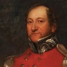 Moses Montefiore posing for a painting. Moses_Montefiore