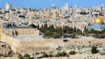 Panoramic,View,To,Jerusalem,Old,City,And,The,Temple,Mount,