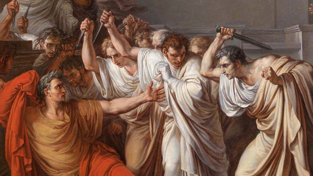 Caesar death