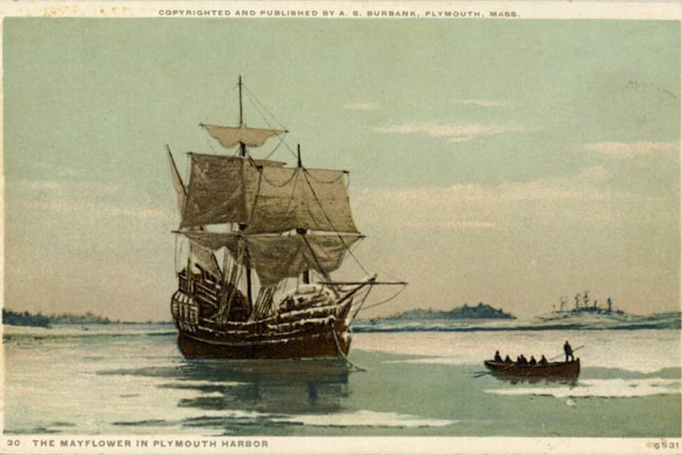 The_Mayflower_in_Plymouth_Harbor