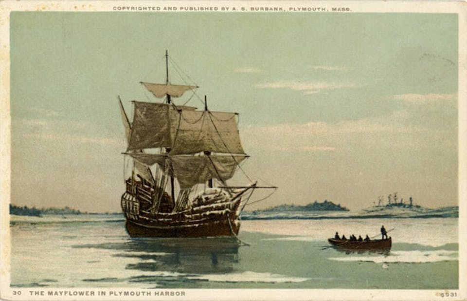 The_Mayflower_in_Plymouth_Harbor