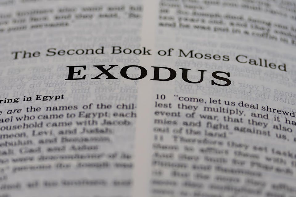 The,Second,Book,Of,Moses,From,The,Bible,Called,Exodus