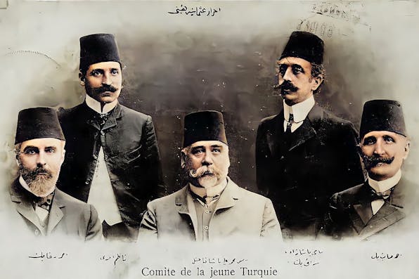 The Young Turk committee in 1909. 1253px-Jön_Türk_Komitesi_1909