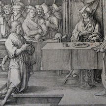 The_Phillip_Medhurst_Picture_Torah_224._Judah_pleads_with_Joseph_about_the_cup._Genesis_cap_44_v_18._Leyden-1