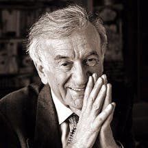 Parashat V’zot Habracha: The Rebbe and Elie Wiesel Parashat V’zot Habracha: The Rebbe and Elie Wiesel image