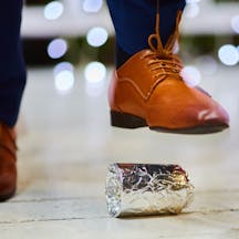 Groom,Breaking,A,Glass,At,A,Jewish,Wedding