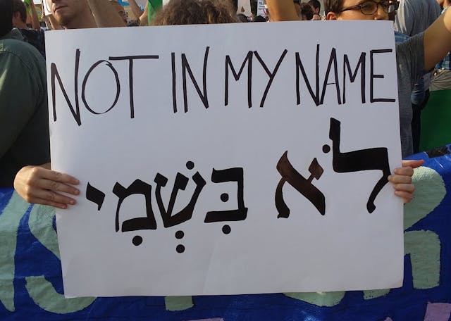 Not_in_my_name_-_Gaza_Protest