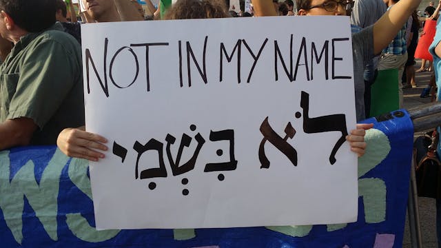 Not_in_my_name_-_Gaza_Protest
