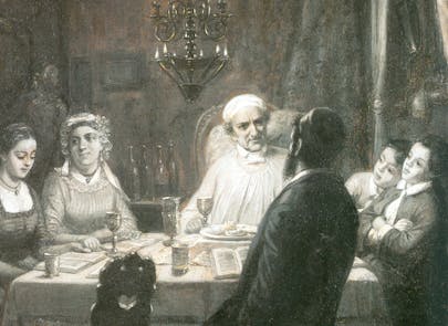 "The Seder" by Moritz Daniel Oppenheim "The Seder" by Moritz Daniel Oppenheim