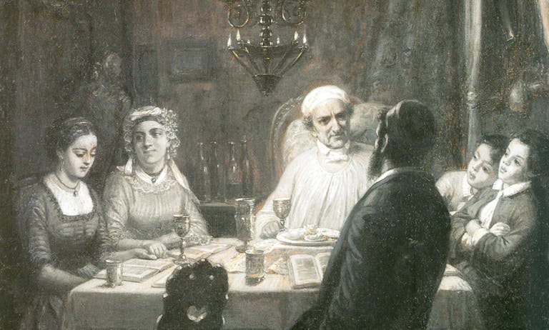 "The Seder" by Moritz Daniel Oppenheim "The Seder" by Moritz Daniel Oppenheim