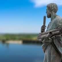 Statue,Of,Aristotle,A,Great,Greek,Philosopher