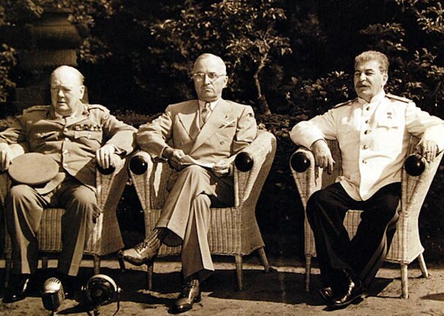 Truman, Stalin, and Churchill Truman, Stalin, and Churchill