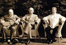 Truman, Stalin, and Churchill