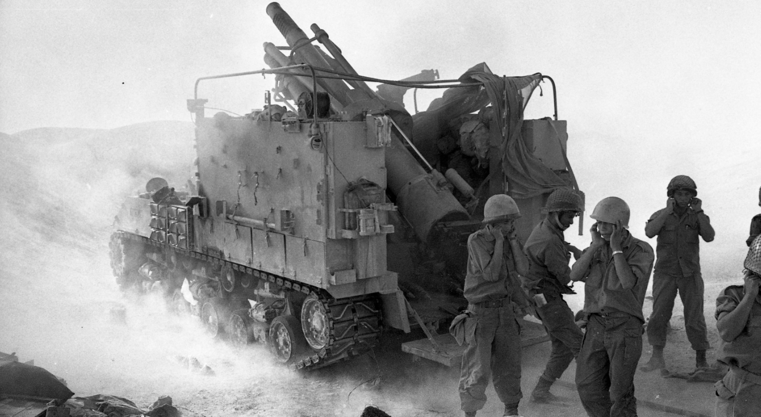 Israeli soldiers in the War of Attrition