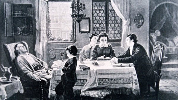 "Sabbath Afternoon" and "Sabbath Rest on the Street" by Mortiz Daniel Oppenheim "Sabbath Afternoon" and "Sabbath Rest on the Street" by Mortiz Daniel Oppenheim