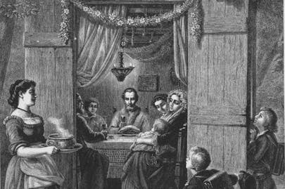 Moritz Daniel Oppenheim's "Feast of Tabernacles"