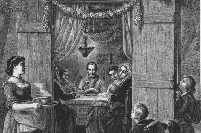 Moritz Daniel Oppenheim's "Feast of Tabernacles"