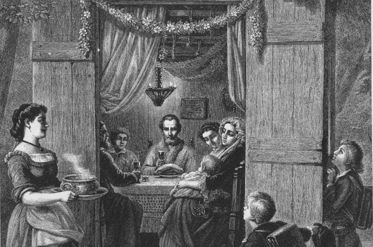 Moritz Daniel Oppenheim's "Feast of Tabernacles"