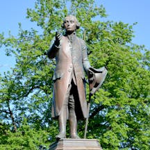 Monument,To,The,Philosopher,Immanuel,Kant,Against,The,Background,Of