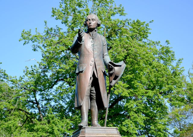 Monument,To,The,Philosopher,Immanuel,Kant,Against,The,Background,Of