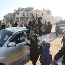 Hamas terrorists in Gaza Hamas terrorists in Gaza