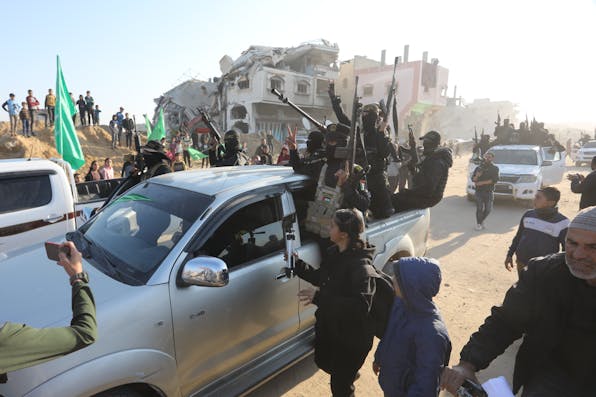 Hamas terrorists in Gaza Hamas terrorists in Gaza