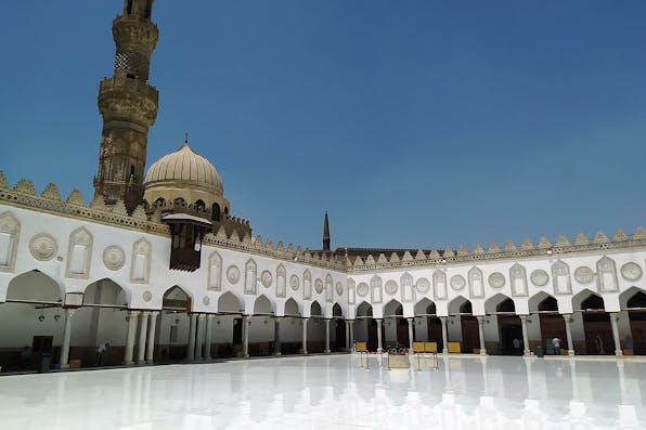 Al Azhar University, Cairo. Wikimedia Al Azhar University, Cairo. Wikimedia.