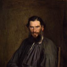 Portrait of Leo Tolstoy by Ivan Kramskoi, 1873 Portrait of Leo Tolstoy by Ivan Kramskoi, 1873