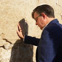 Speaker of the U.S. House of Representatives Mike Johnson Visits the Western Wall Speaker of the U.S. House of Representatives Mike Johnson Visits the Western Wall