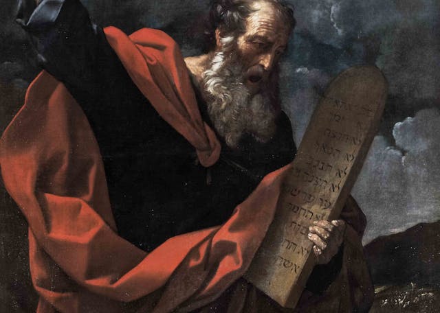 Moses Breaking the Tablets of the Law by Reni Guido
