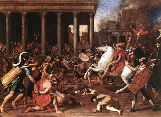 Nicolas Poussin - The Destruction of the Temple at Jerusalem