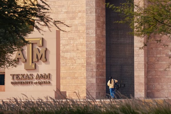 Texas A&M Qatar campus, via Facebook. Texas A&M Qatar campus, via Facebook.